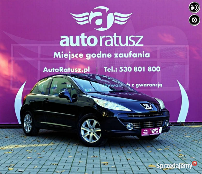 Peugeot 207 Oferta Grzecznościowa / Benzyna 1.6 Moc 120 KM / Klima / Nowe …