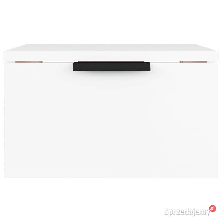 Wiszące szafki nocne 2 białe 34x30x20 WM811377 mazowieckie Warszawa