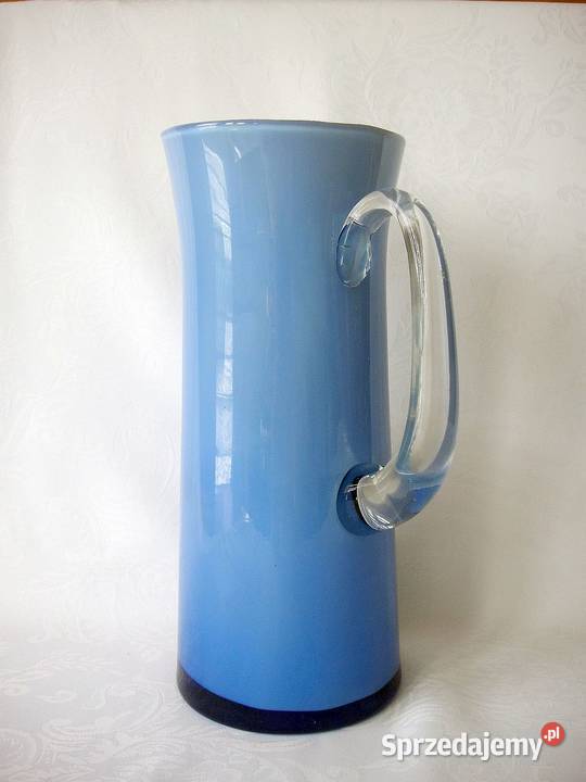 Piękny stary szklany dzban z lat 70tych unikat sprzedam