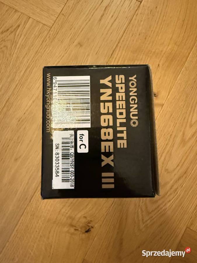 Lampa błyskowa Yongnuo YN568EX III Speedlite Olsztyn