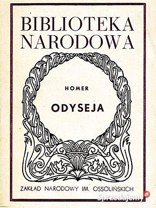 ODYSEJA Homer wyd Ossolineum Chorzów sprzedam