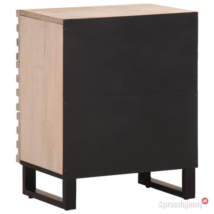 Szafka nocna 50x34x62 lite drewno mango WM377484 mazowieckie Warszawa