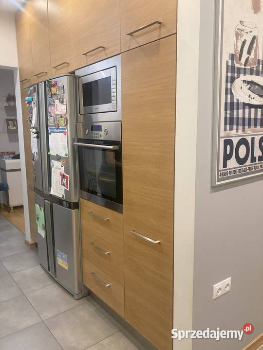 Meble kuchenne w stanie fornir dąbbiały z AGD mazowieckie Warszawa sprzedam