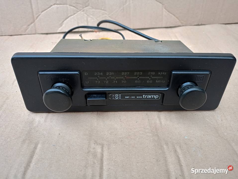 Radio samochodowe Unitra Diora Tramp SMP302 Prl osobowe Pozostałe Leszno sprzedam