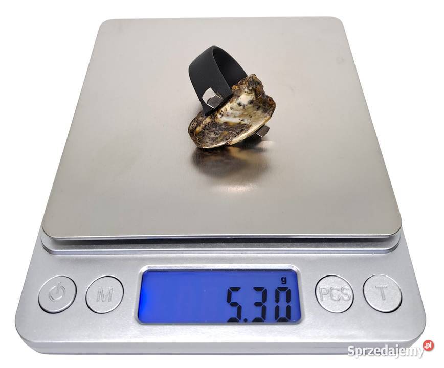 Pierścionek z bursztynu BURSZTYN polerowany