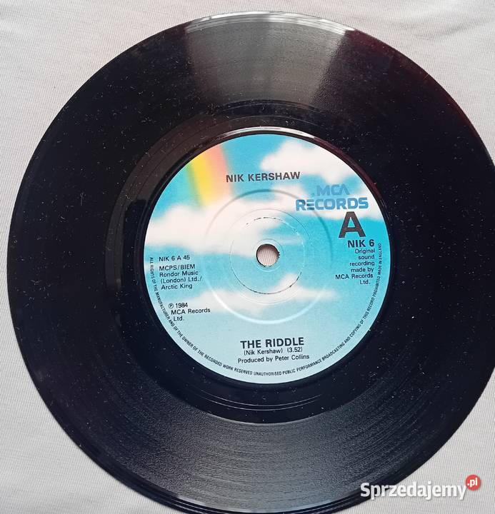 SP Nik Kershaw The Riddle Progress MCA 1984 r 1