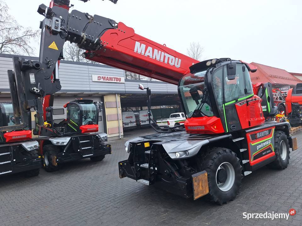 Ładowarka teleskopowa obrotowa Manitou MRT 2660 lubelskie Lublin