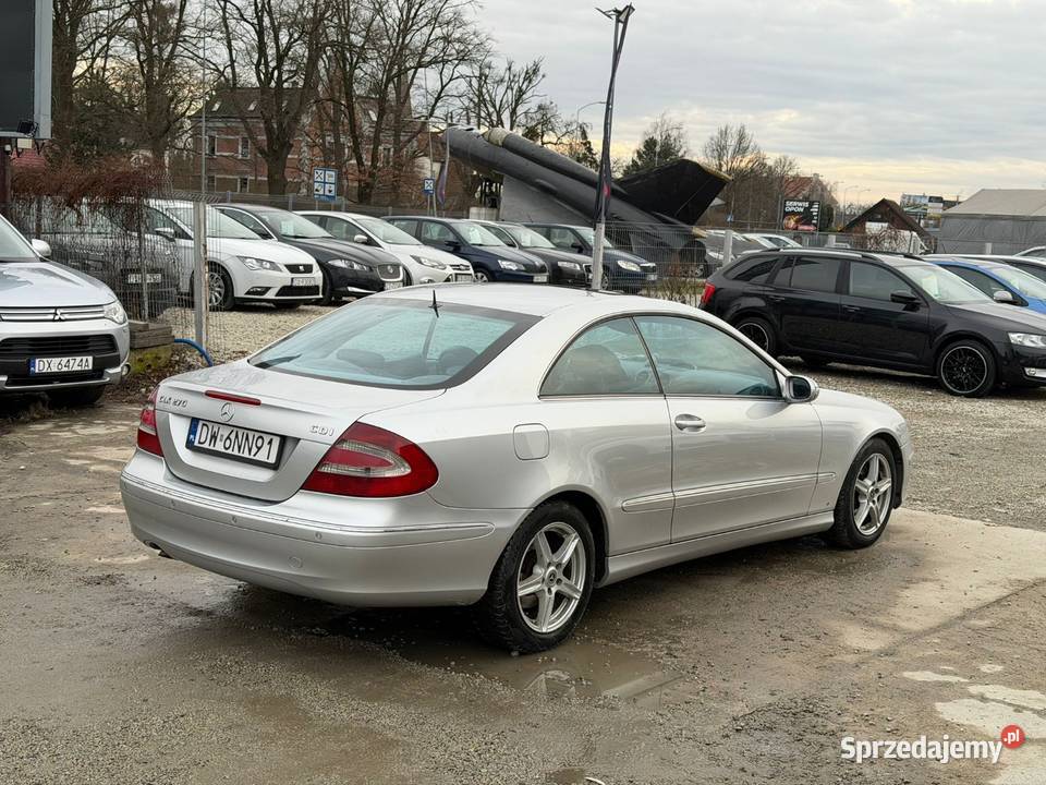 MercedesBenz CLK 27 Diesel Automat Skóra Navi Wrocław sprzedam