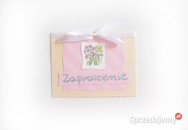 pastelowe zaproszenia na różne okazje proste Gdańsk