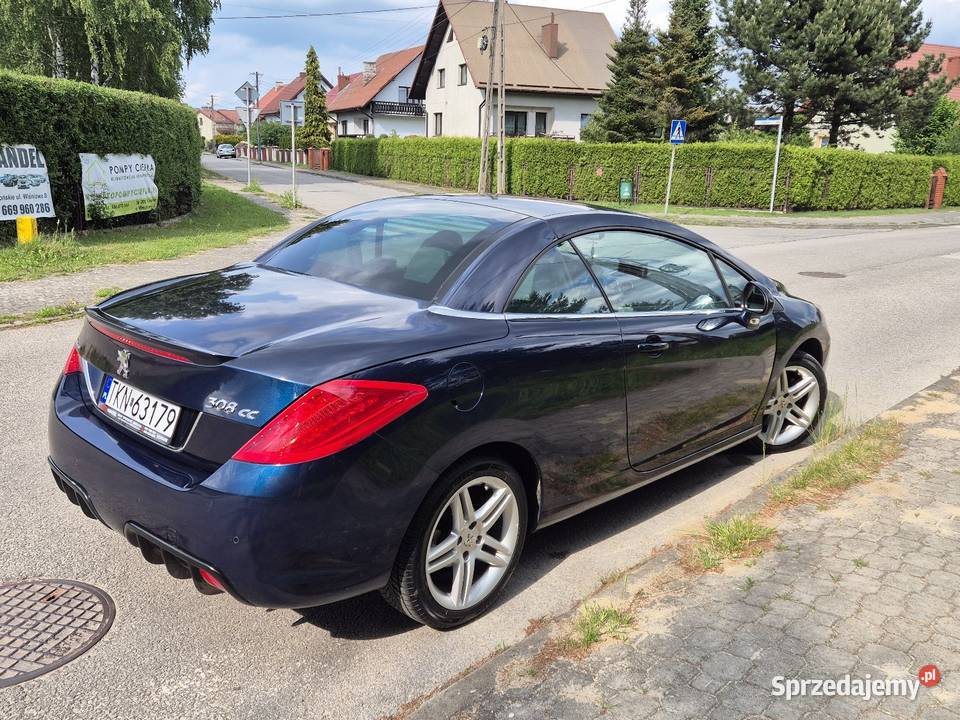 PEUGEOT 308CC 20 HDI ZAREJESTROWANY ALU KLIMA centralny zamek
