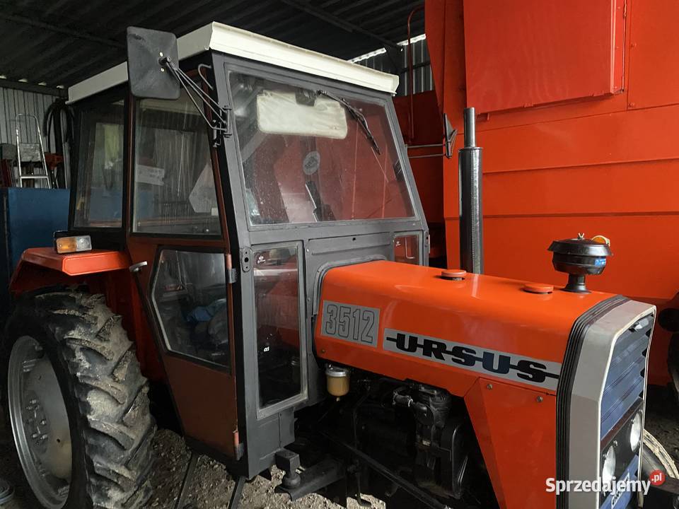 Ciągnik Ursus 3512 wielkopolskie Budzisław Kościelny