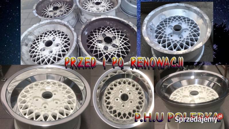 Renowacja felg aluminiowych spawanie CNC polerka Gostyń