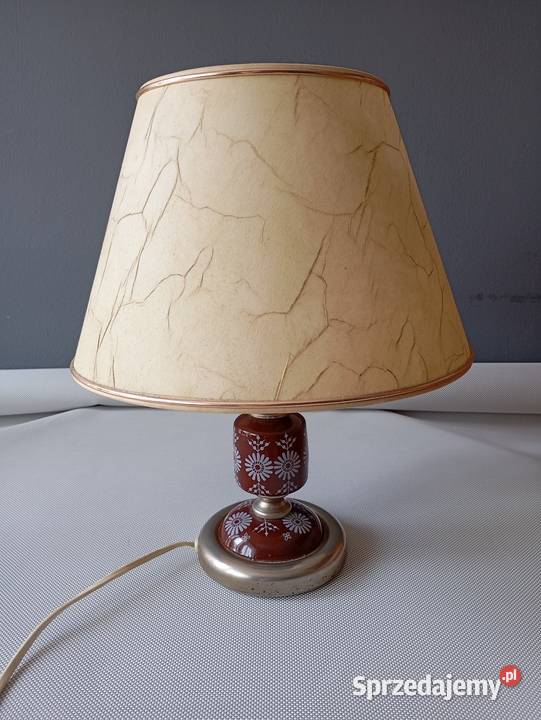 Lampa stołowa z okresu PRL