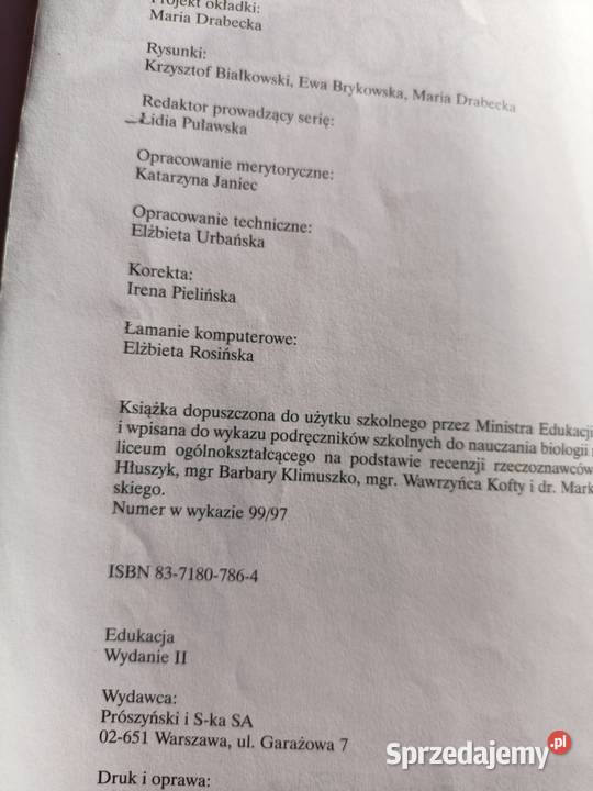Zoologia że lwem książki podręczniki szkolne Książki i Podręczniki Warszawa