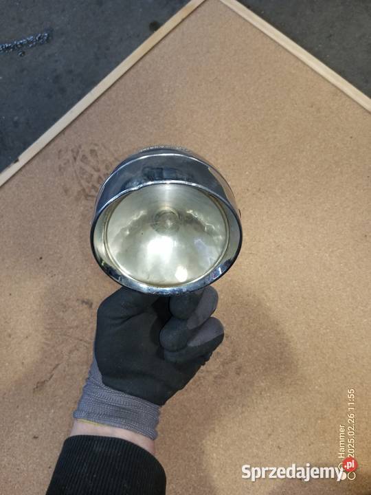 Stara lampa rowerowa National Sanyo Elektric Ciosaniec