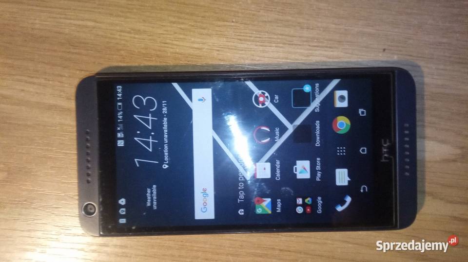 Telefon htc pęknięcia wyświetlacza HTC