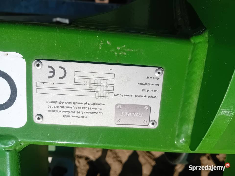 Agregat uprawowy Tolmet 3m 2024 Chojewo