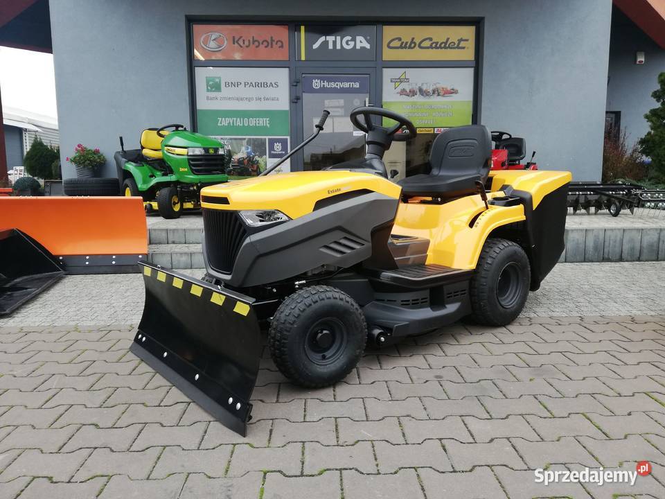 Promocja Traktorek kosiarka Stiga Estate 384pług łódzkie Kobiele Wielkie