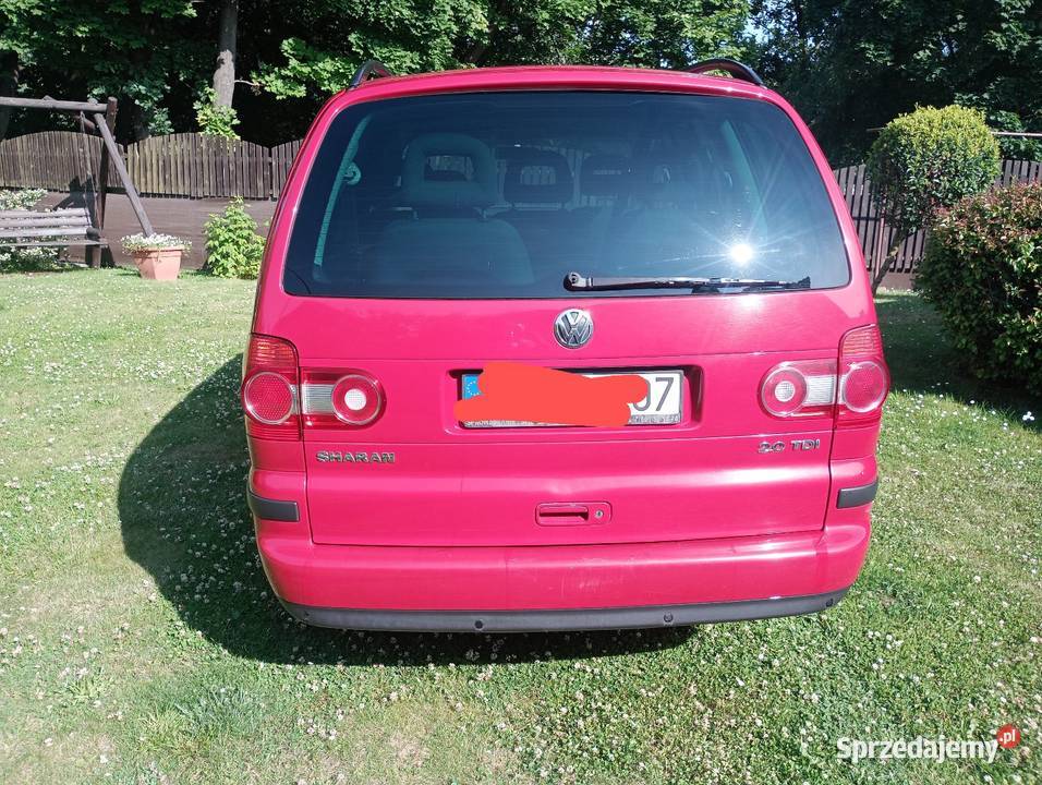 Funkcjonalny VW Sharan zamiana relingi dachowe Paczków