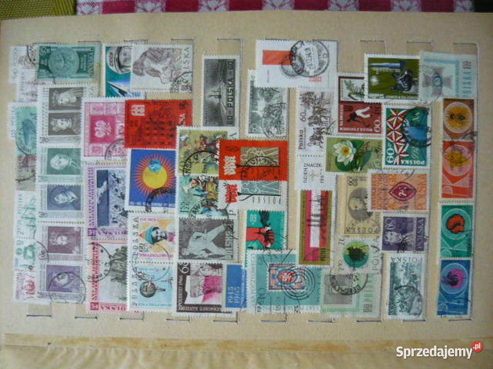Znaczki kasowane lata 60 śląskie Myszków