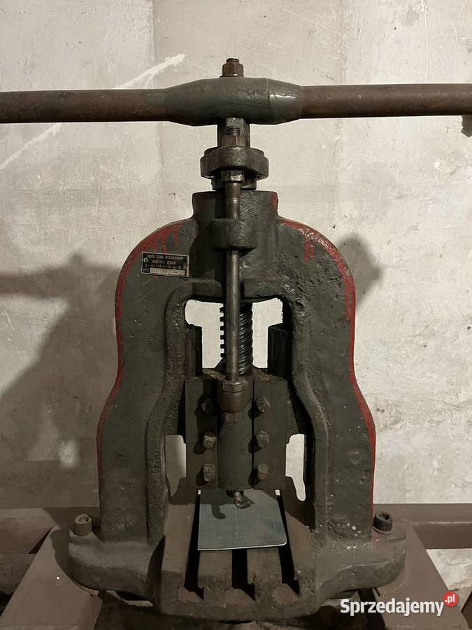 Prasa Balansowa 2T solidna i trwała