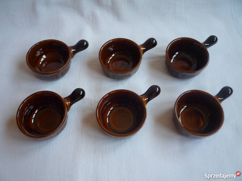 Nowe 6 sztuk Rondelki do zawieszenia Ceramika zachodniopomorskie