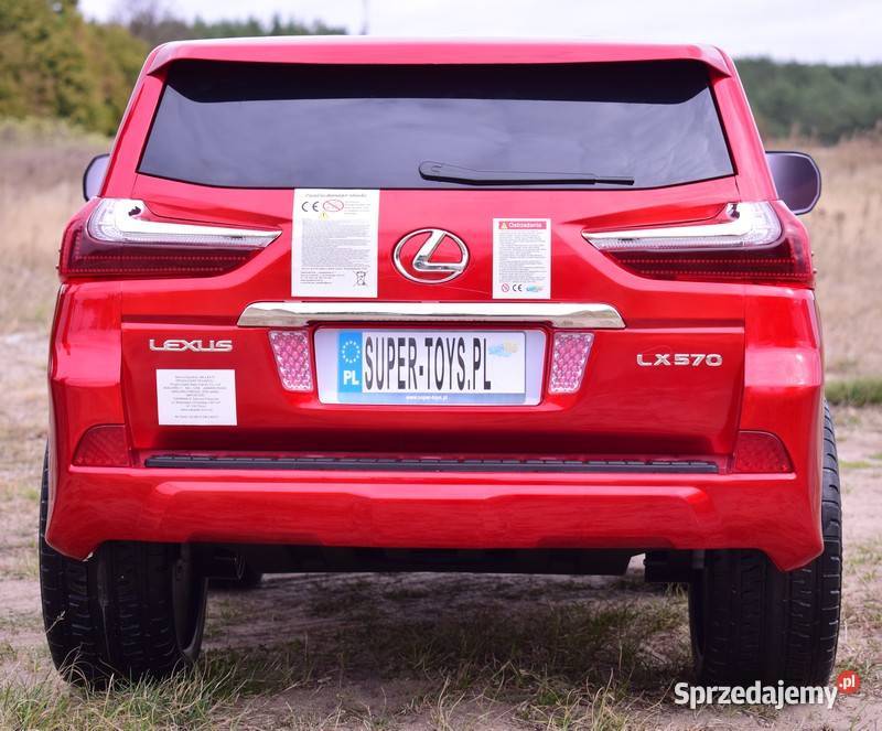 LEXUS LX570 LAKIER MP4 MIĘKKIE KOŁA DLX570 Pojazdy elektryczne i spalinowe