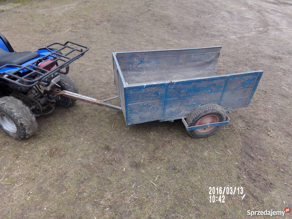 sprzedam quad atv 110 pług przyczepka Święte Laski