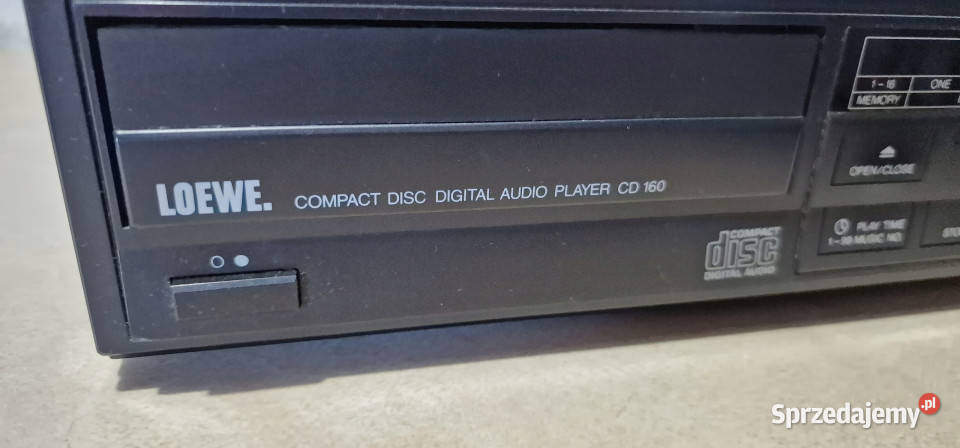 odtwarzacz kompaktowy CD player Loewe CD160 CD Międzychód sprzedam