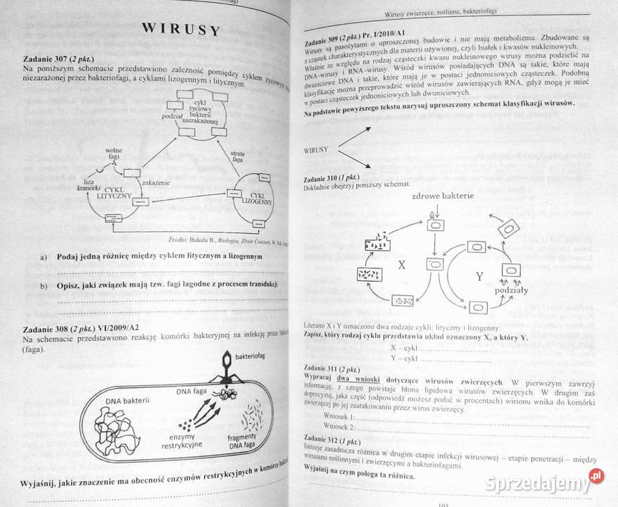 BiologiaTom 2 Zbiór zadań z odpowiedziami