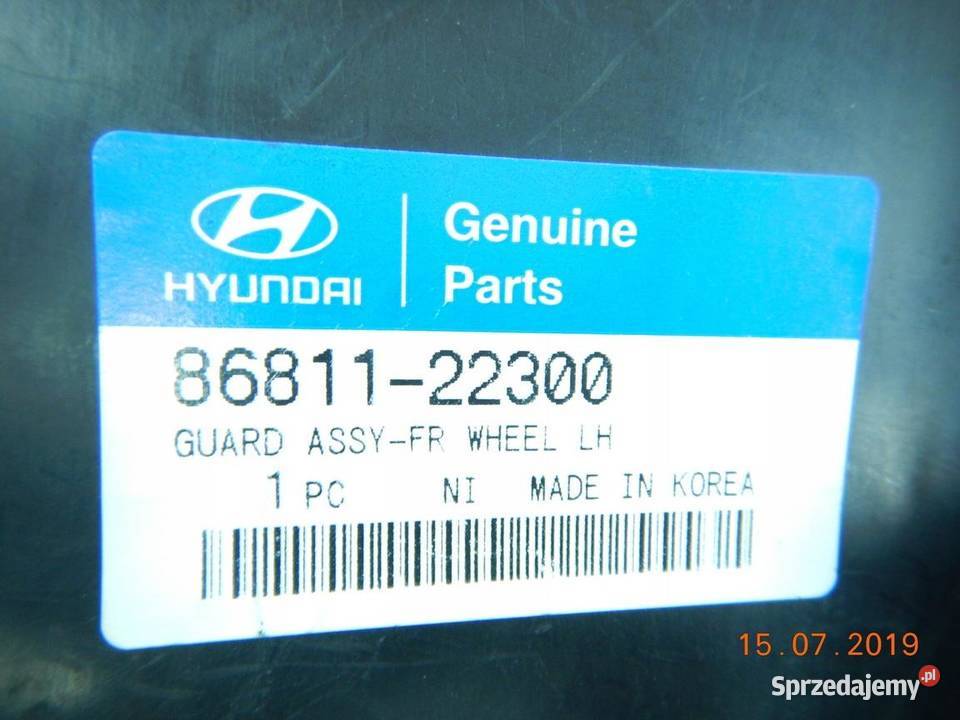 NADKOLE LEWY PRZÓD ACCENT 9499 ASO osobowe Części samochodowe sprzedam