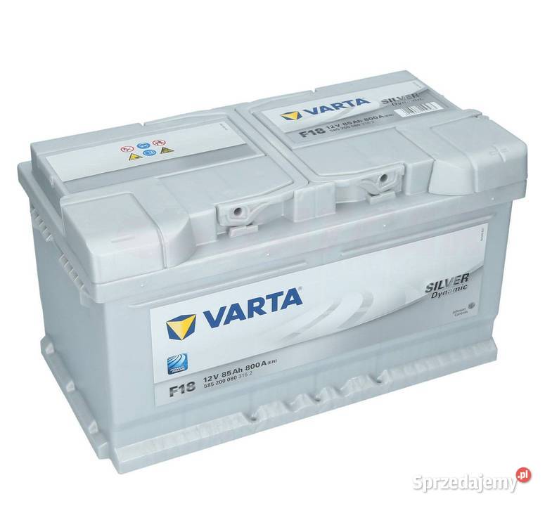 Akumulator VARTA Silver Dynamic F18 85Ah 800A Układ elektryczny kujawsko-pomorskie Bydgoszcz