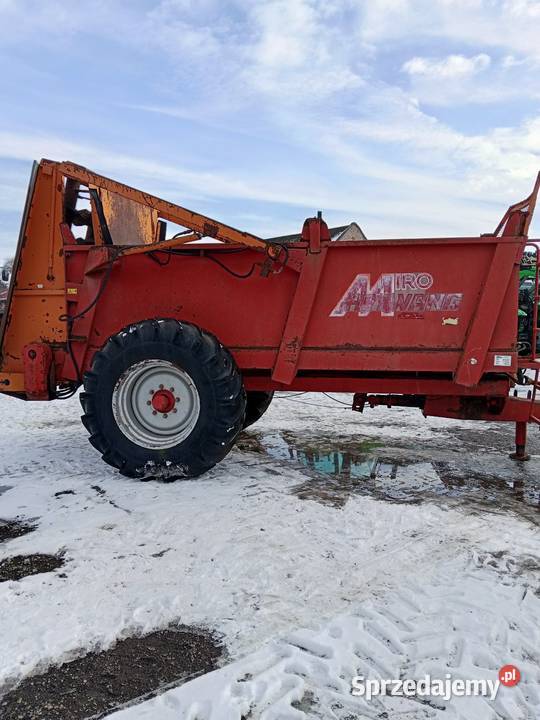 Rozrzutnik obornika Miro Heywang 8t Grabów Szlachecki sprzedam