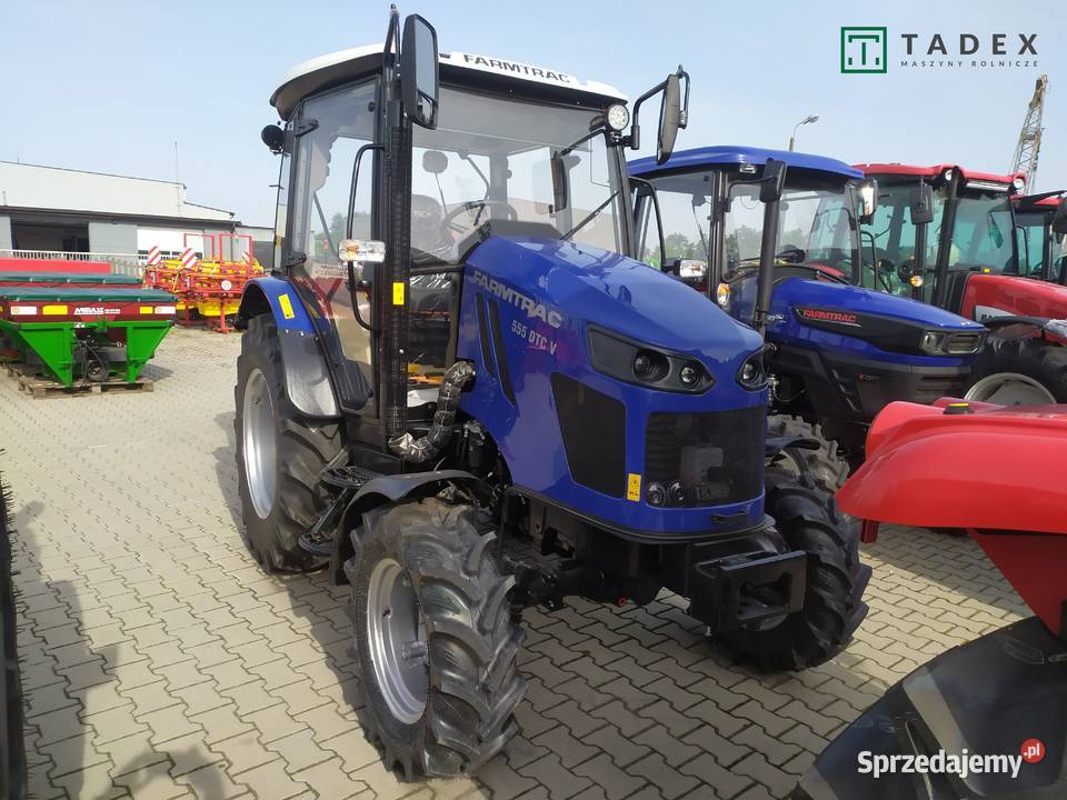 Ciągnik rolniczy FARMTRAC 555DTc V 50 ręki