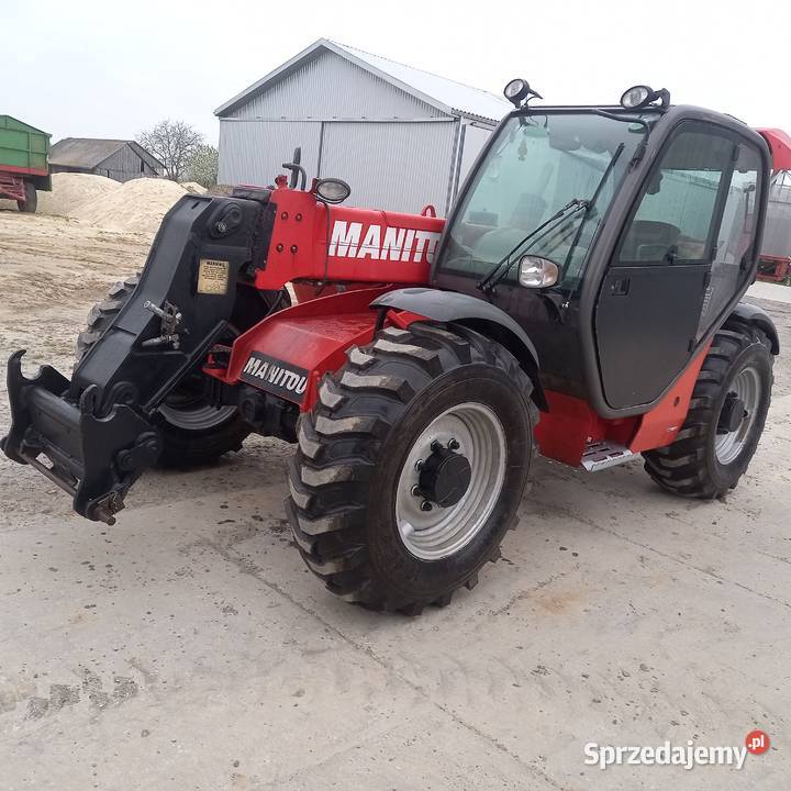 Ładowarka Teleskopowa Manitou 735 120 lsu nieuszkodzony Lublin
