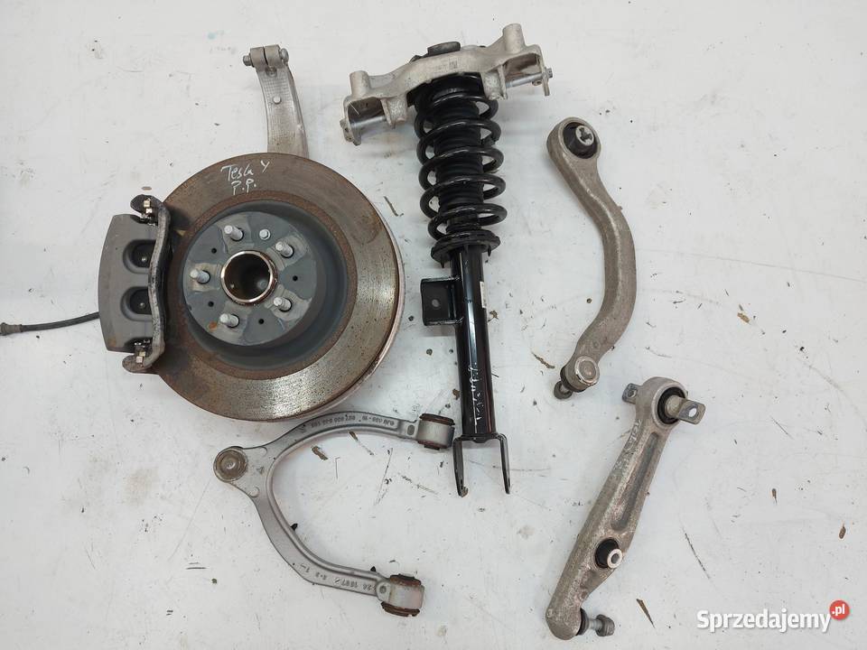 TESLA MODEL Y 2024r amortyzator zwrotnica whacz sprzedam