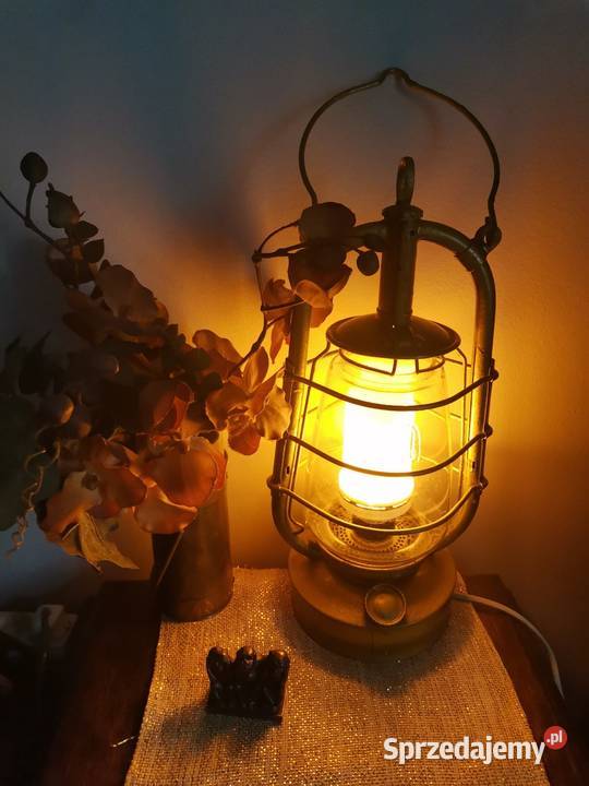 Stara lampa naftowa Design Kraków