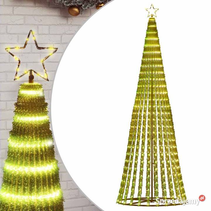 vidaXL Choinka LED 475 LEDs Ciepła biel 247 Warszawa