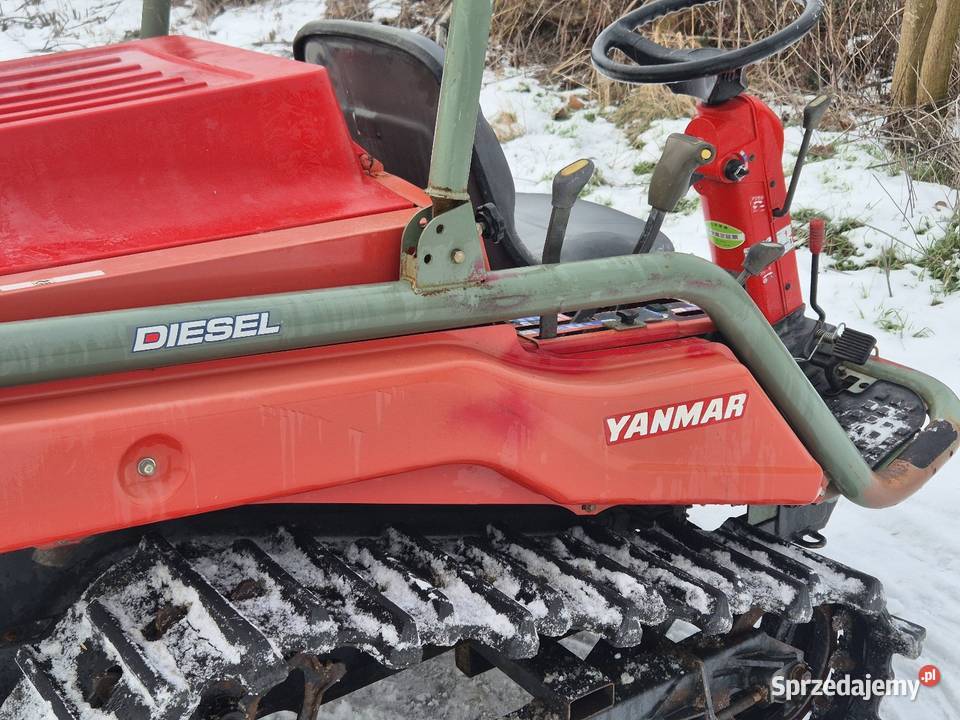 Traktorek traktor YANMAR AC18 18 Z Glebogryzarką