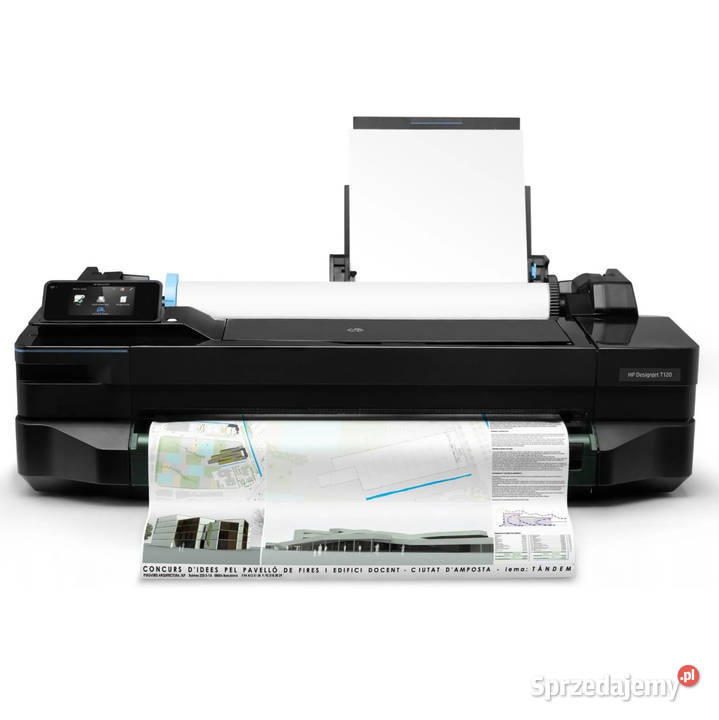 Używany Ploter HP DesignJet T120 24 przeglądzie Gdańsk sprzedam