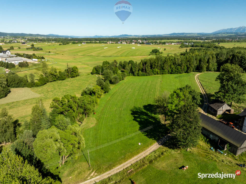 Działka budowlana Morawczyna 15min Nowego Targu asfalt małopolskie