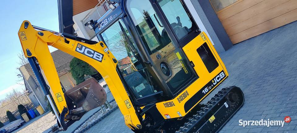 JCB 16 C1 mini koparka 3 łyżki 19c1 sprowadzona świętokrzyskie Bieliny