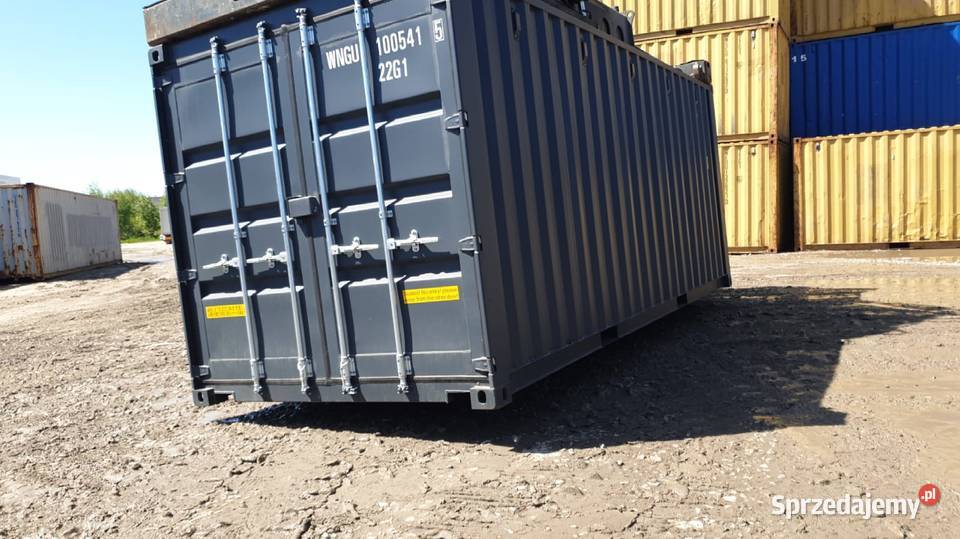 Kontenery 20DV DD OW z podwójnymi wrotami jednej Gdańsk sprzedam