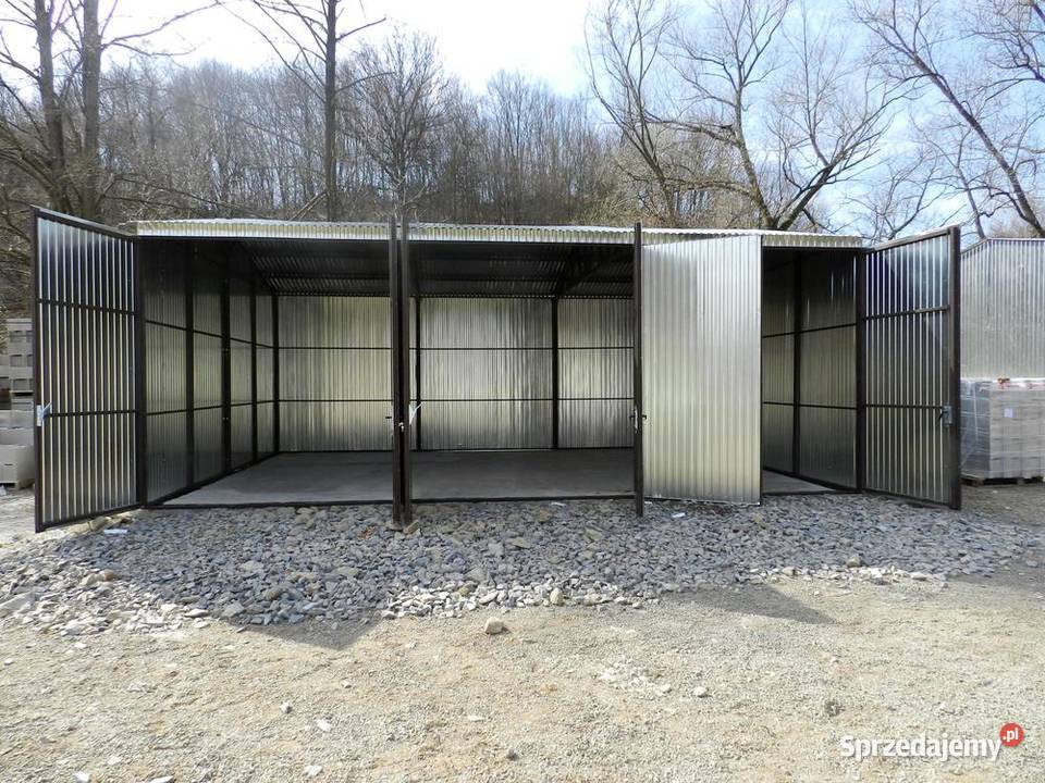 Blaszana montowana hala 86 m ocynkowana Kraków