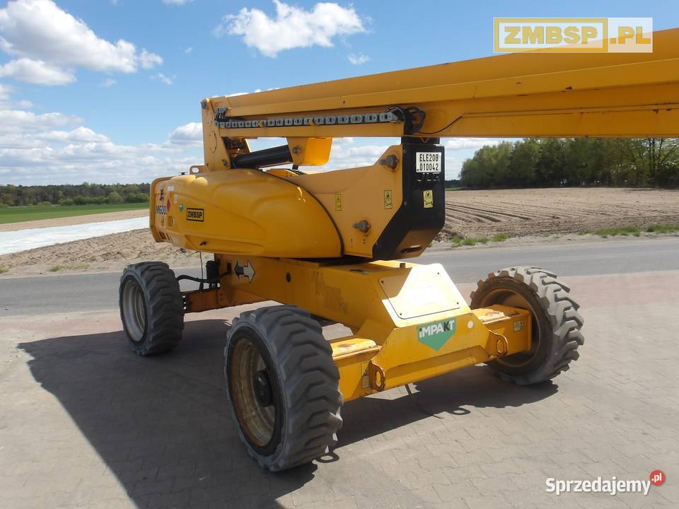 Podnośnik koszowy teleskopowy 20m JLG M600JP wielkopolskie Pleszew