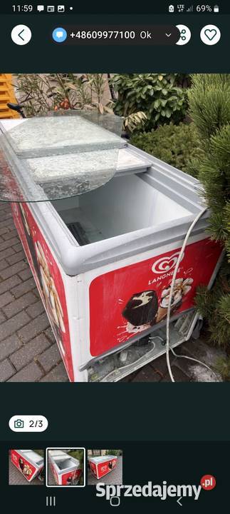 Zamrażarką 160x90x60 Zapewniam transport Kórnik