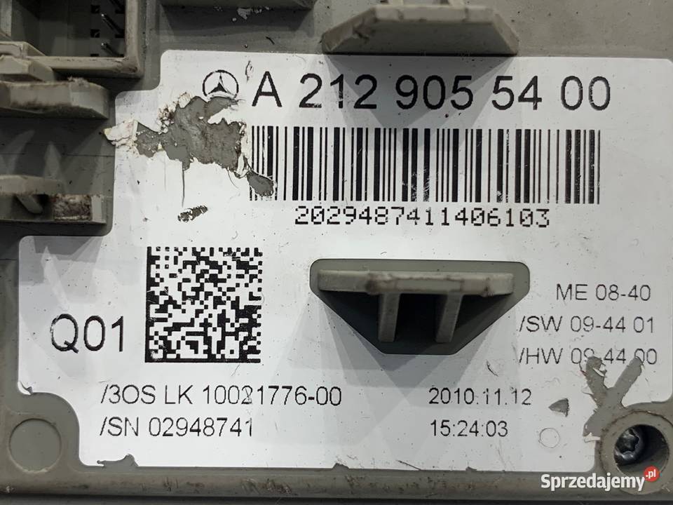 STACYJKA MERCEDES C218 A2129055400 30 265 1117