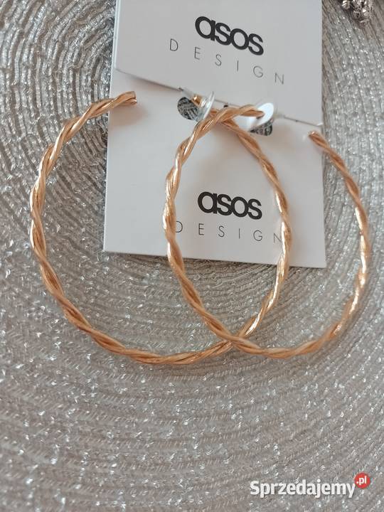 ASOSDuże okrągłe kolczyki wieczorowe z Londynu Kraków