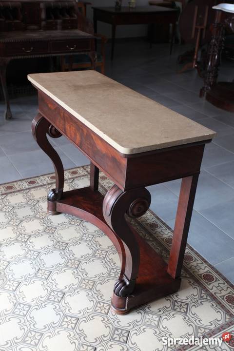 Konsola biedermeier Antyk 0284 Nieżywięć