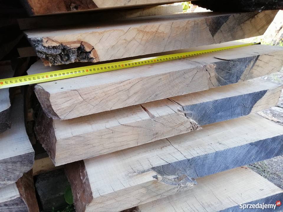 Dąb jesion blat deski bale foszty live edge Przysucha